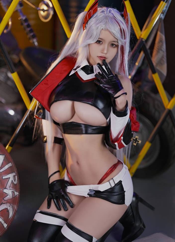 图片[2]-小仓千代w – NO.037 舰长图 赛车欧根 [20P-136MB]-蜜桃啵啵