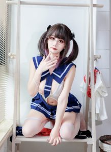 阿雪雪 – NO.02 连体水手服[95P-1.11GB]VIP-蜜桃啵啵