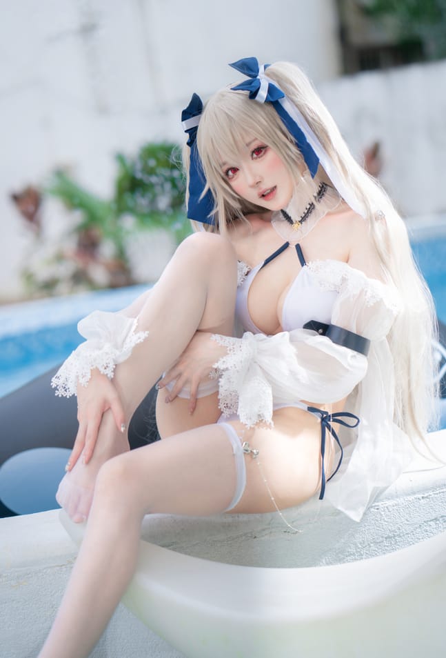 图片[1]-阿包也是兔娘 – NO.080 安克雷奇泳装[36P-304M]-蜜桃啵啵