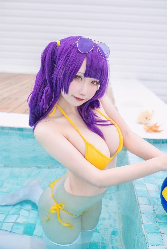 图片[1]-贞子蜜桃 – NO.18 碧蓝航线 波拉泳装 [23P-80MB]-蜜桃啵啵