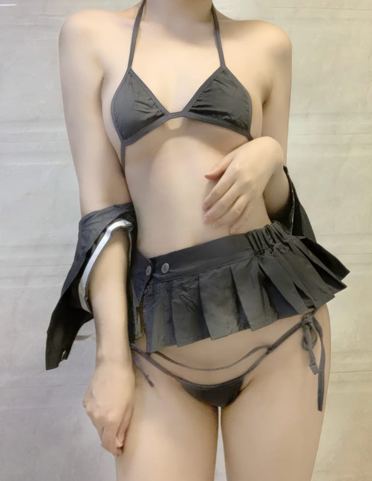 图片[1]-【微-密】相扑猫-情趣JK献礼 [20P-56M]-蜜桃啵啵