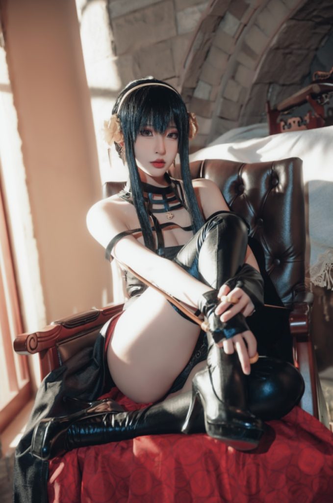 图片[1]-清水由乃 NO.061 间谍过家家 约尔·福杰 战斗服 [30P-487MB]-蜜桃啵啵