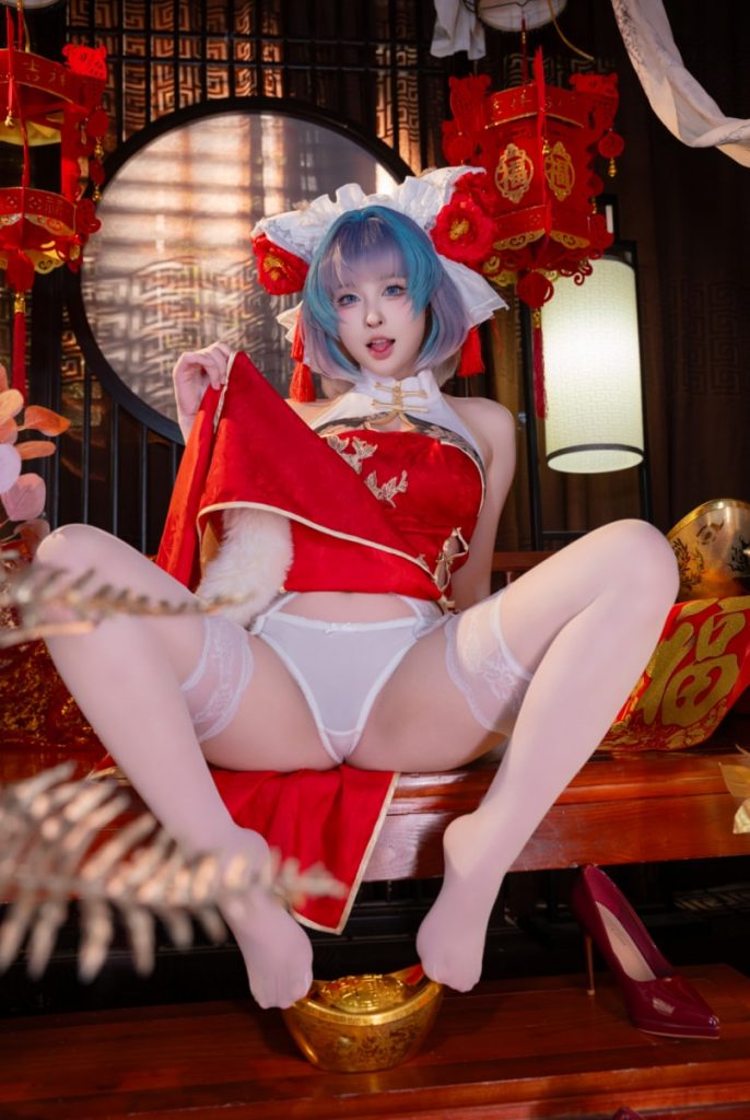 图片[3]-清水由乃 NO.066 柴郡新春旗袍 [71P1V-2.41GB]VIP-蜜桃啵啵