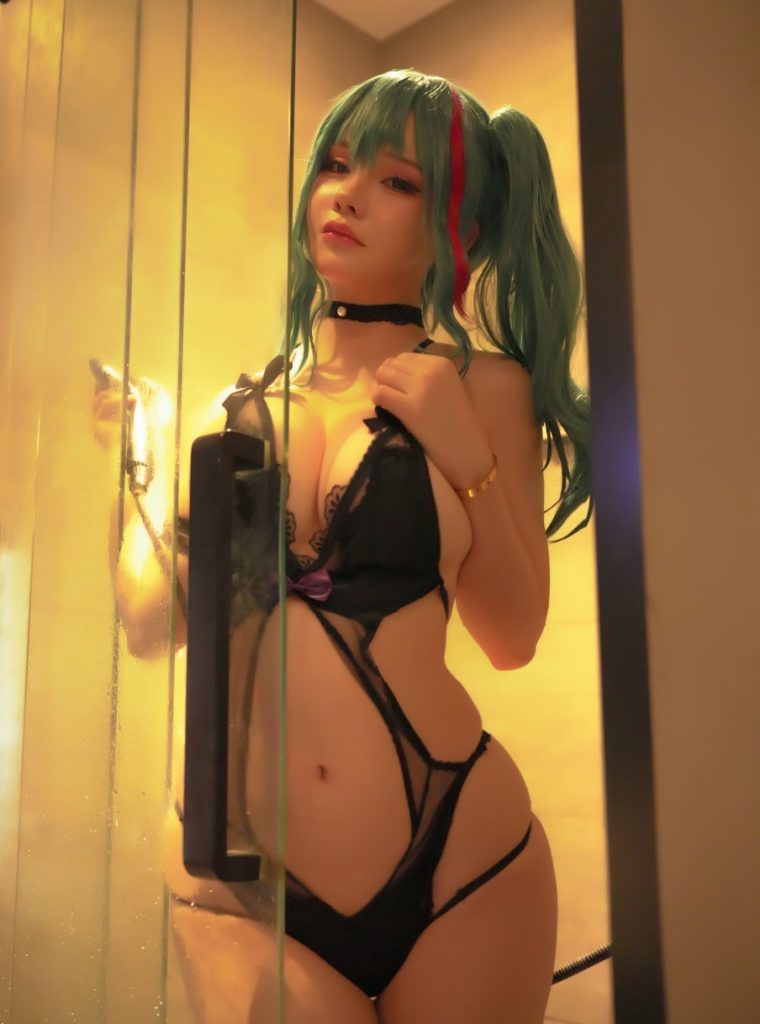 图片[1]-前羽 NO.28 碧蓝航线 环浴室 [65P1V-431MB]-蜜桃啵啵