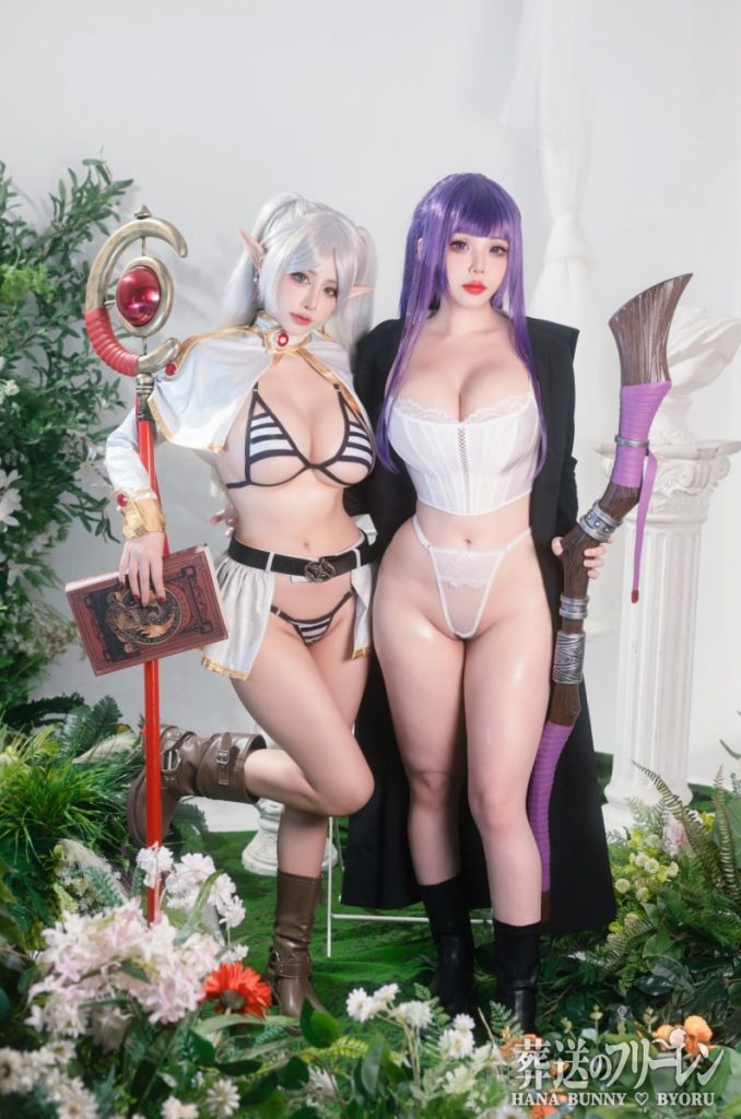 图片[2]-Byoru NO.239 Fern and Frieren Sousou no Frieren (&Hana Bunny) [24P-255MB]-蜜桃啵啵