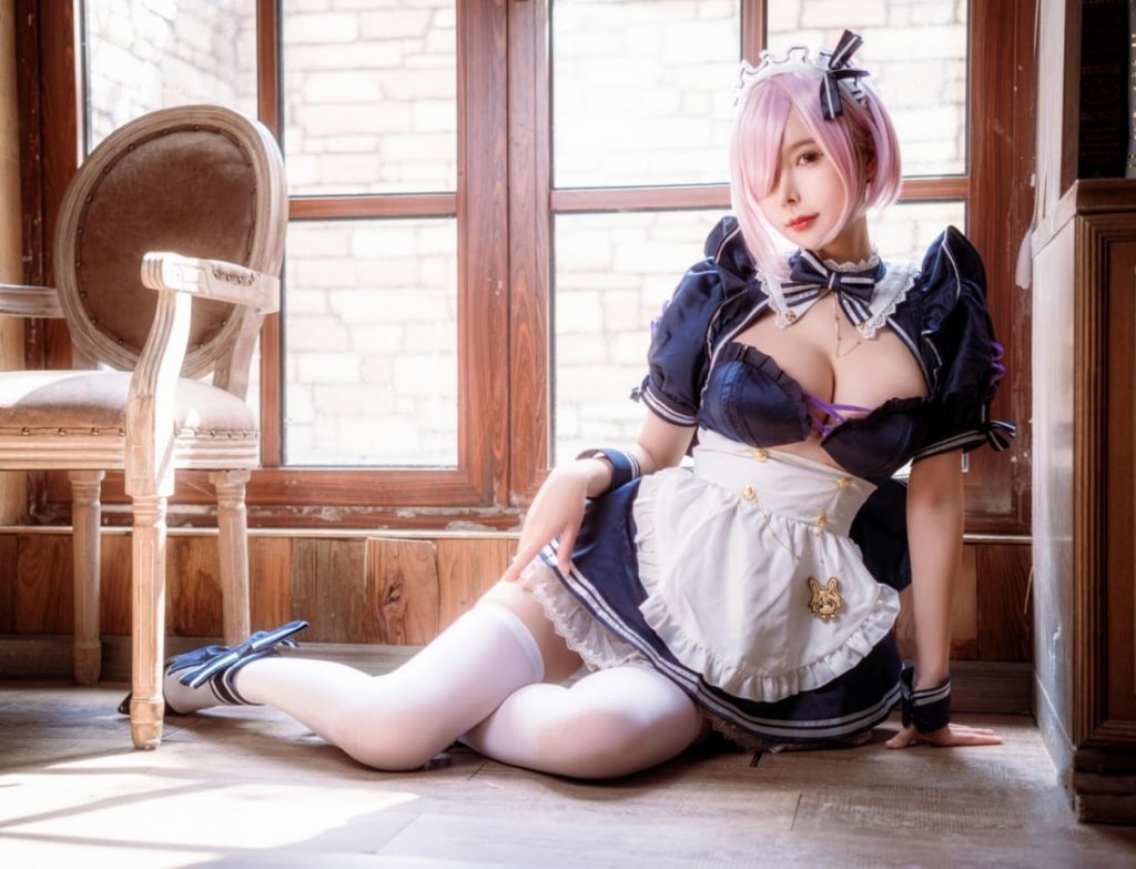 图片[2]-亚马逊鲶鱼 – NO.11 FGO 玛修 女仆[10P-221MB]-蜜桃啵啵