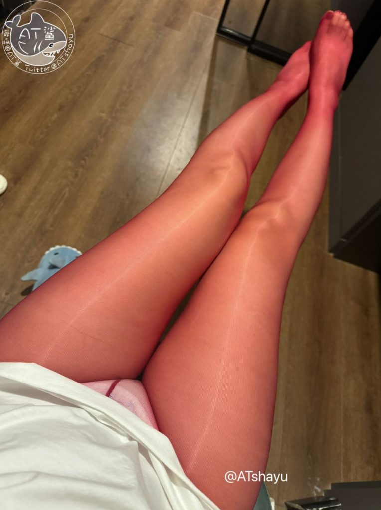 图片[1]-AT鲨 – NO.55 红丝 [21P-3MB]-蜜桃啵啵