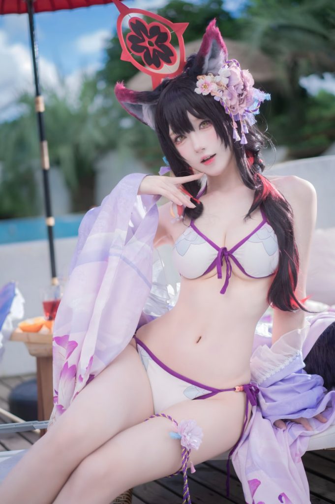 阿包也是兔娘 NO.107 蔚蓝档案 狐坂若藻 水着 [32P-187MB]<badge>VIP</badge>-蜜桃啵啵