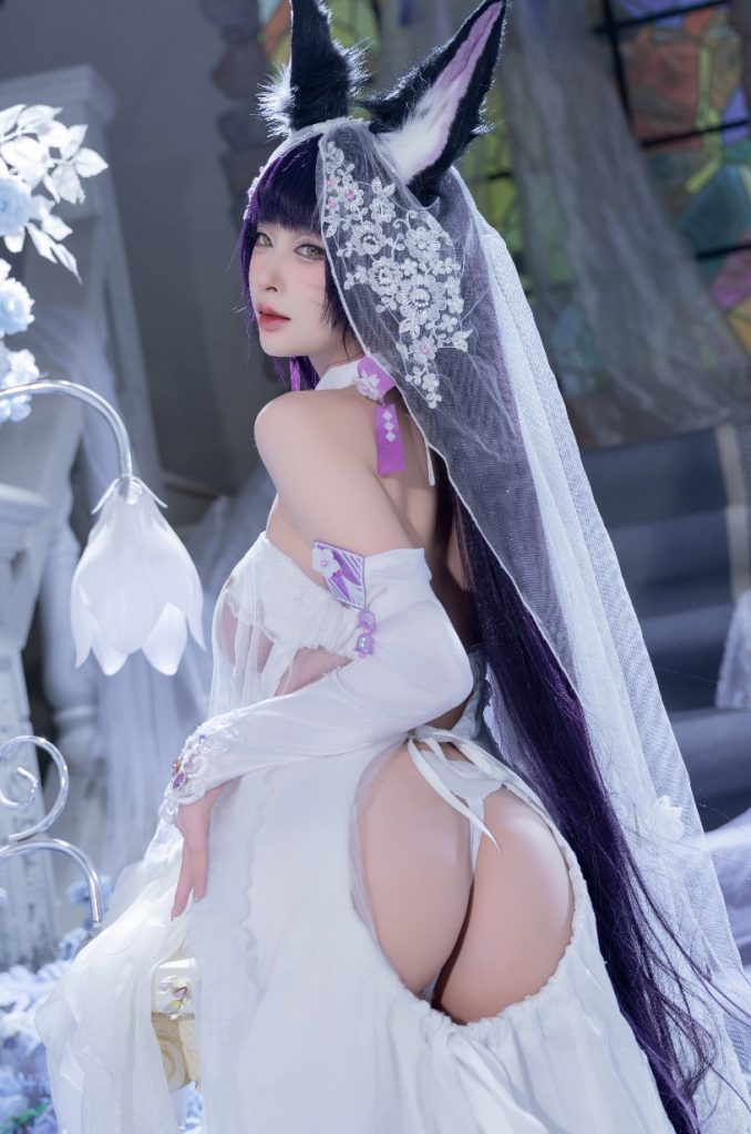 图片[3]-清水由乃 NO.077 碧蓝航线 武藏 紫藤花[51P1V-638MB]VIP-蜜桃啵啵