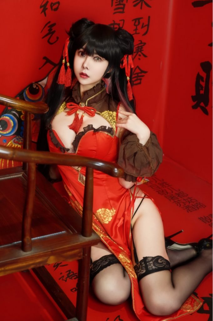 图片[2]-亚马逊鲶鱼 – NO.15 时崎狂三 旗袍[25P-379MB]-蜜桃啵啵