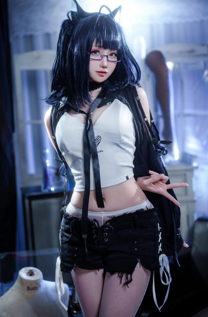 焖焖碳 NO.039 黑茶子 [22P-286MB]-蜜桃啵啵