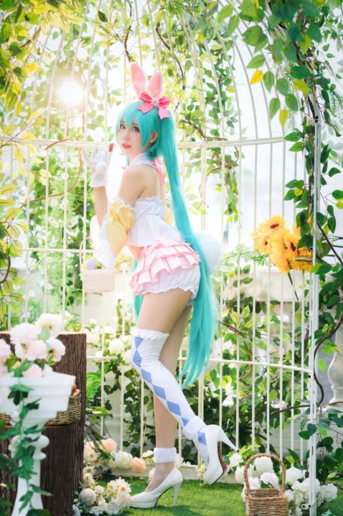 图片[2]-焖焖碳 NO.047 初音未来复活节兔子[22P-162MB]-蜜桃啵啵