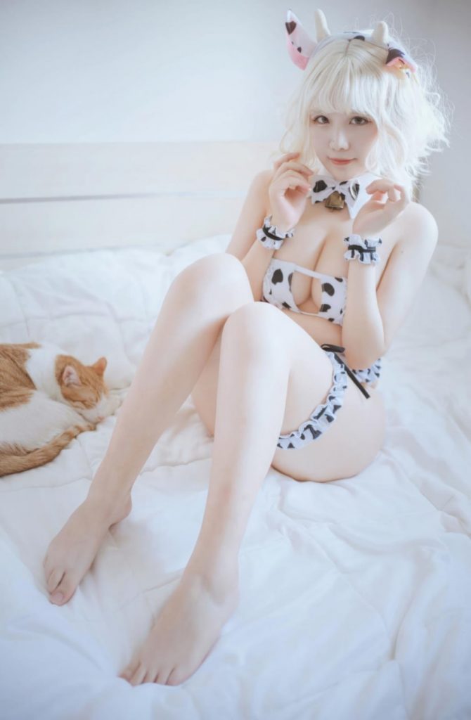 图片[2]-阿半今天很开心 NO.038 奶牛比基尼[51P-279MB]VIP-蜜桃啵啵