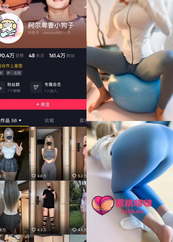 【抖音反差】阿尔卑香小狗子-极度陷阱[30P]-蜜桃啵啵