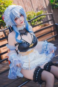 雪晴Astra NO.091 原神 甘雨 女仆[31P1V-763MB]-蜜桃啵啵