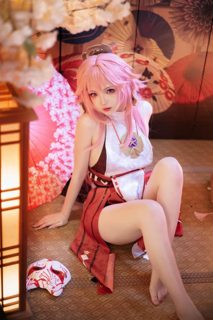 图片[3]-雪晴Astra NO.092 八重神子 (原神)[60P2V-1.67GB]VIP-蜜桃啵啵