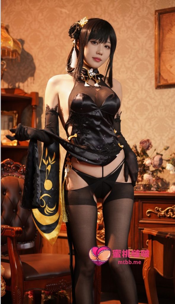 图片[1]-无影喵喵Ghost NO.12 镇海黑旗袍 [131P4V-3.71GB]VIP-蜜桃啵啵