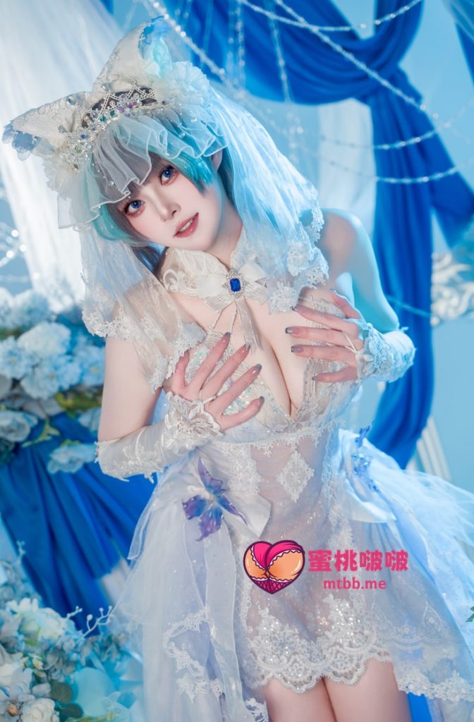 图片[1]-Natsuko夏夏子 – NO.82 碧蓝航线 柴郡婚纱 [70P-610MB]VIP-蜜桃啵啵