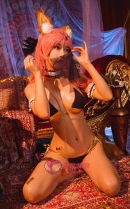 亚马逊鲶鱼 – NO.26 FGO 玉藻前异域舞娘 [10P-128MB]-蜜桃啵啵